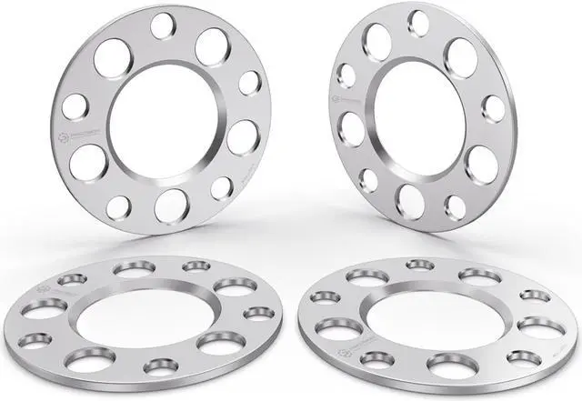 Main image of StanceMagic - 4pcs 5mm Hubcentric Wheel Spacers (5x112, 66.6mm Bore, No Lip) Compatible with Audi A4 S4 A5 S5 A6 S6 A7 S7 A8 Quattro B8, 2019+ BMW (G-Chassis), and Mercedes Vehicles - 66.56mm