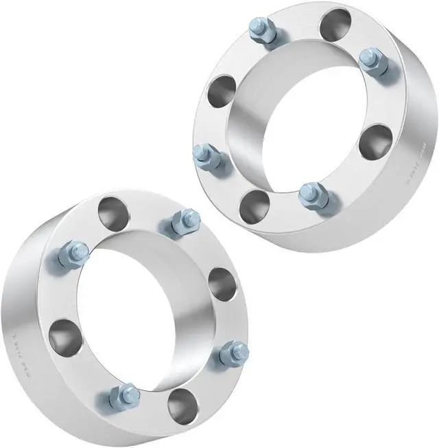 Alt view image 6 of 7 - RockTrix - 2 inch ATV Wheel Spacers (4x137, 110mm Bore, 10x1.25 Studs and Cone Seat Nuts) Compatible with Kawasaki Can-Am Bombardier (Read Listing for Year Model) UTV Silver V3 50mm 4pcs