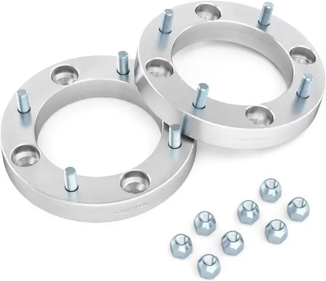 Alt view image 3 of 8 - RockTrix for Precision European - 2pc 1" Thick 4x137 ATV Wheel Spacers - 10x1.25 Studs for Kawasaki Can Am Can-Am: Brute Force Mule Outlander Commander Maverick Renegade Bombardier (4/137) UTV V3