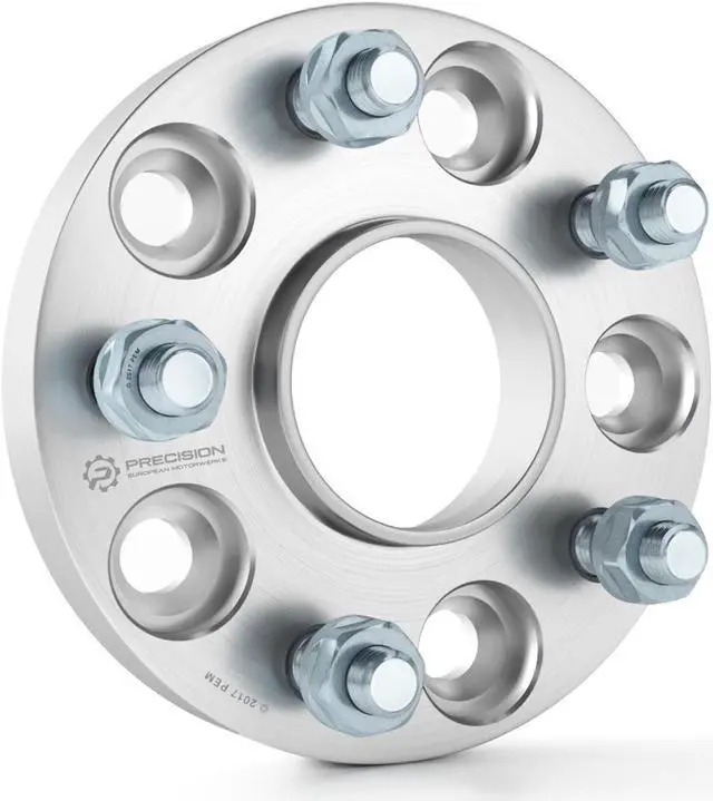 Alt view image 4 of 11 - 2pcs 25mm (1 inch) 5x100 Hubcentric Wheel Spacers (54.1mm Bore, 12x1.5 Studs) Compatible with Lexus CT200H Scion tC Toyota Camry Corolla Celica Matrix Prius (See Listing for Specific Year)