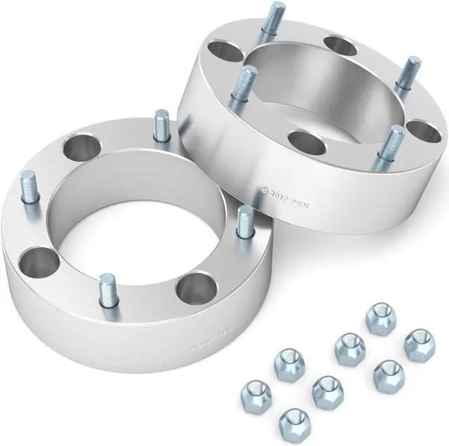Alt view image 5 of 7 - RockTrix - 2 inch ATV Wheel Spacers (4x137, 110mm Bore, 10x1.25 Studs and Cone Seat Nuts) Compatible with Kawasaki Can-Am Bombardier (Read Listing for Year Model) UTV Silver V3 50mm 4pcs