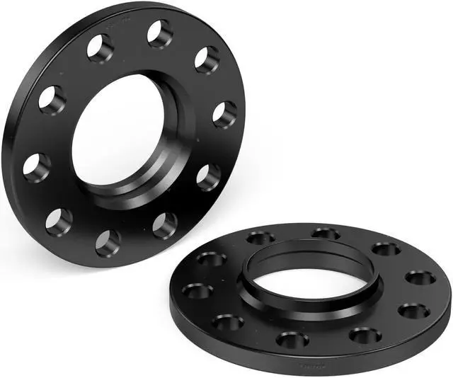 Alt view image 4 of 7 - 12mm (0.5 inch) Hubcentric Wheel Spacers (5x120 72.6mm) Black Lug Bolts (14x1.25, Cone Seat) Compatible with BMW F10 F30 228i 235i 320i 328i 335i 428i 435i 528i 535i 550i 640i 650i M235i M3 M5