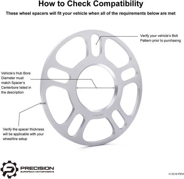 Alt view image 3 of 8 - StanceMagic 2pcs 3mm 5x100 and 5x114.3 Hubcentric Wheel Spacers (56.1mm bore) Compatible with Scion FRS FR-S BRZ Baja Forester WRX Impreza STI Crosstrek Legacy Outback Tribeca Saab 9-2x