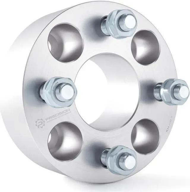Alt view image 5 of 7 - RockTrix 2 inch Wheel Spacers (4x4 Bolt Pattern, 68.5mm Bore, 12x.1.25 Studs, Cone Seat Nuts) Compatible with Yamaha Golf Carts (Widens Track by 4 inches) - 50mm 4x101.6 2pcs
