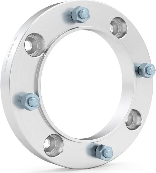Alt view image 6 of 9 - RockTrix - 1 inch ATV Wheel Spacers (4x156, 3/8x24 Studs, Cone Seat Nuts) Compatible with Select Polaris and Kawasaki (Read Listing for Year Model Info) UTV Silver V3 25mm 2pcs
