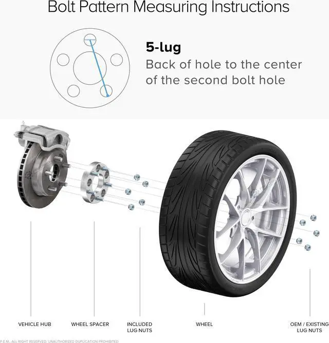 Alt view image 7 of 13 - 25mm (1 inch) Hubcentric 5x114.3 Wheel Spacers (66.1mm bore, 12x1.25 Studs) Compatible with Nissan Infiniti G35 G37 Q50 Q60 Q70 FX35 FX50 350z 370z Altima Maxima 300zx Sentra - Black 66.2mm 2pcs
