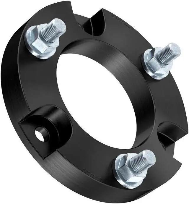 Alt view image 5 of 5 - Front Suspension Lift Kit - 1.5 inch Lift - Compatible with 2005-2021 Toyota Tacoma (6-Lug), 2003-2021 4Runner, 2007-2014 FJ Cruiser (4WD) - Leveling Kit Strut Upper Top Aluminum Spacers Accessories