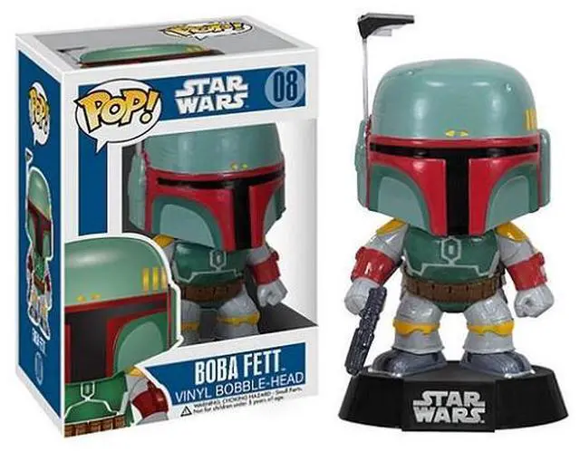 Alt view image 4 of 4 - POP Star Wars (BOBBLE): Boba Fett Vinyl Figure