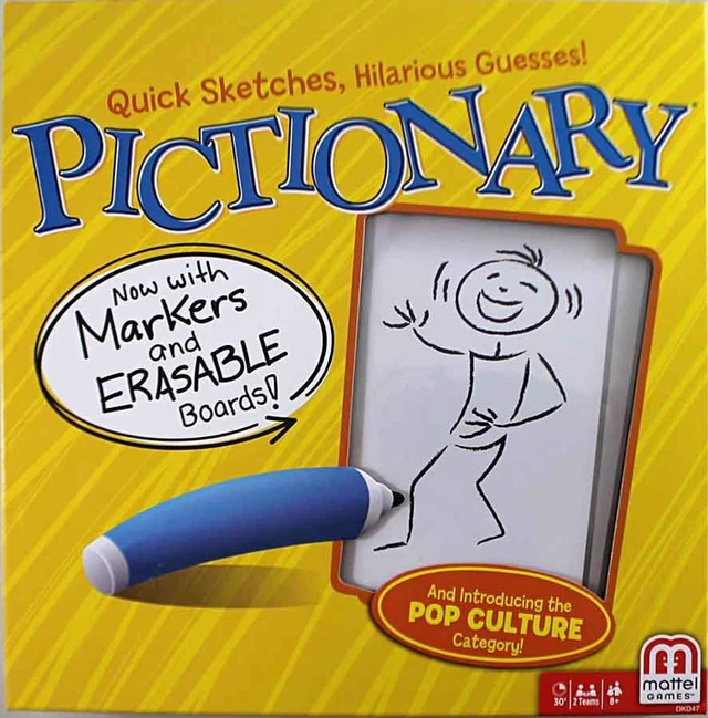 Alt view image 6 of 20 - Pictionary Party Game