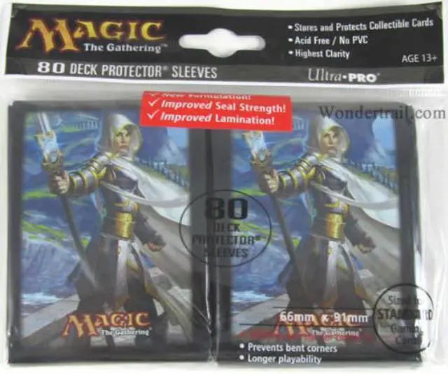 Alt view image 3 of 4 - Magic the Gathering Theros Elspeth Deck Protector Sleeves 80 Count