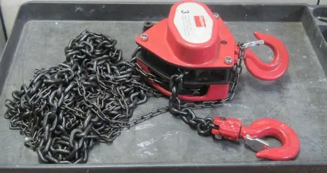 Alt view image 3 of 10 - DAYTON 1VW63 Manual Chain Hoist,6000 lb.,Lift 20 ft.