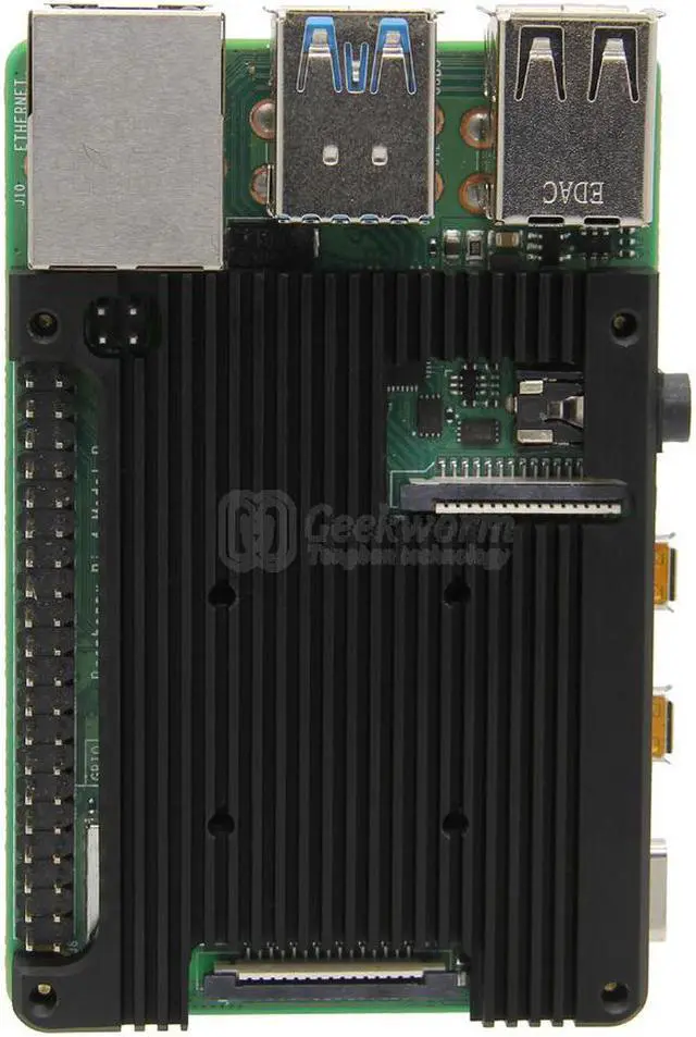 Alt view image 5 of 6 - Geekworm 50PCS Raspberry Pi 4 7mm Embedded Heatsink(P165-A), Raspberry Pi 4B Embedded Armor Aluminum Alloy Heatsink Compatible with Raspberry Pi 4 Model B Computer Only (50PCS)