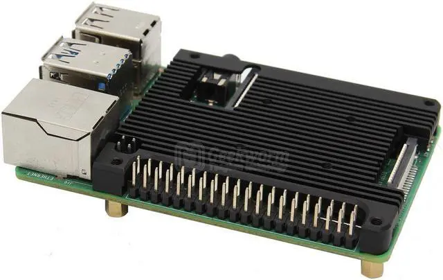 Alt view image 4 of 6 - Geekworm 50PCS Raspberry Pi 4 7mm Embedded Heatsink(P165-A), Raspberry Pi 4B Embedded Armor Aluminum Alloy Heatsink Compatible with Raspberry Pi 4 Model B Computer Only (50PCS)