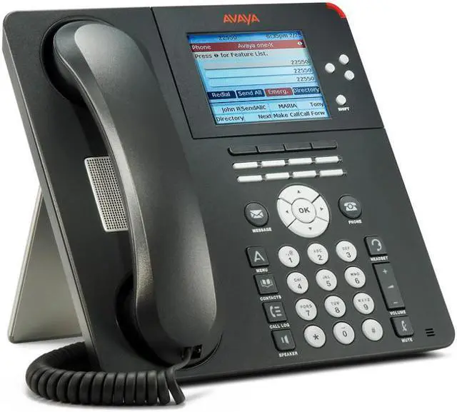 Main image of Avaya 700383938 One-X 9650 IP Phone - Desktop, Wall Mountable