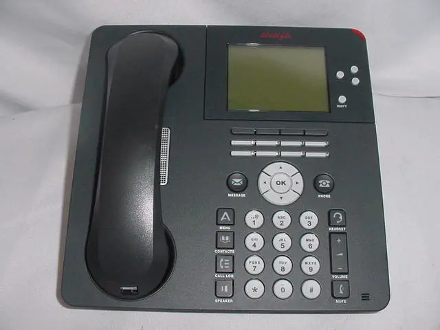 Alt view image 2 of 3 - Avaya 700383938 One-X 9650 IP Phone - Desktop, Wall Mountable