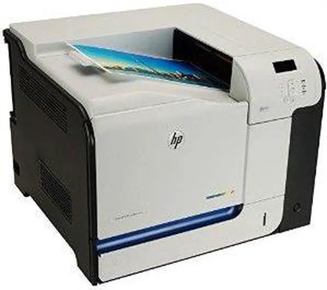 Alt view image 4 of 13 - HP LaserJet Enterprise 500 CF081A M551n Laser Printer - 32 ppm (Mono)/32 ppm (Color) - 1200 x 1200 dpi - USB - 110V AC