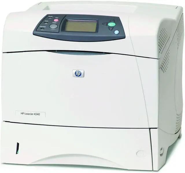 Alt view image 3 of 11 - HP Laserjet 4240n Workgroup Monochrome Laser Printer (Q7785A)
