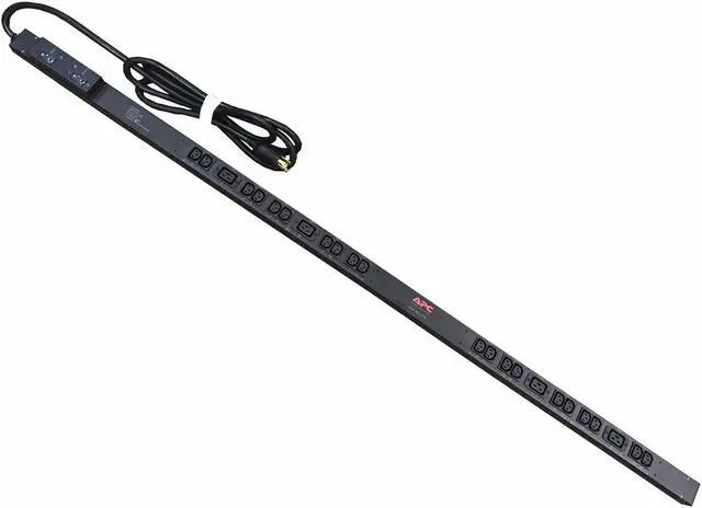 Alt view image 3 of 8 - APC AP7541 Basic Rack PDU - Zero U - AC 200/208V - Black