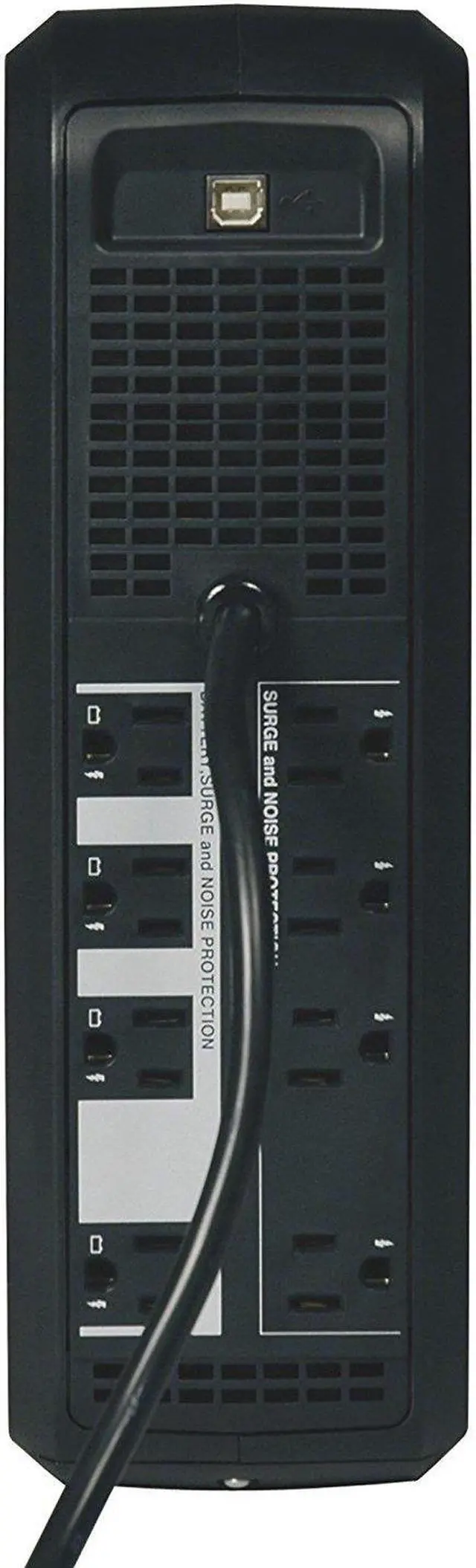 Alt view image 2 of 7 - Tripp Lite OmniSmart OMNI900LCD 900VA 475W Tower UPS Battery Back Up