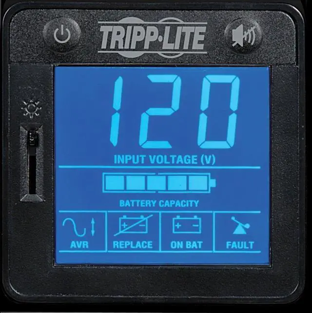 Alt view image 4 of 7 - Tripp Lite OmniSmart OMNI900LCD 900VA 475W Tower UPS Battery Back Up