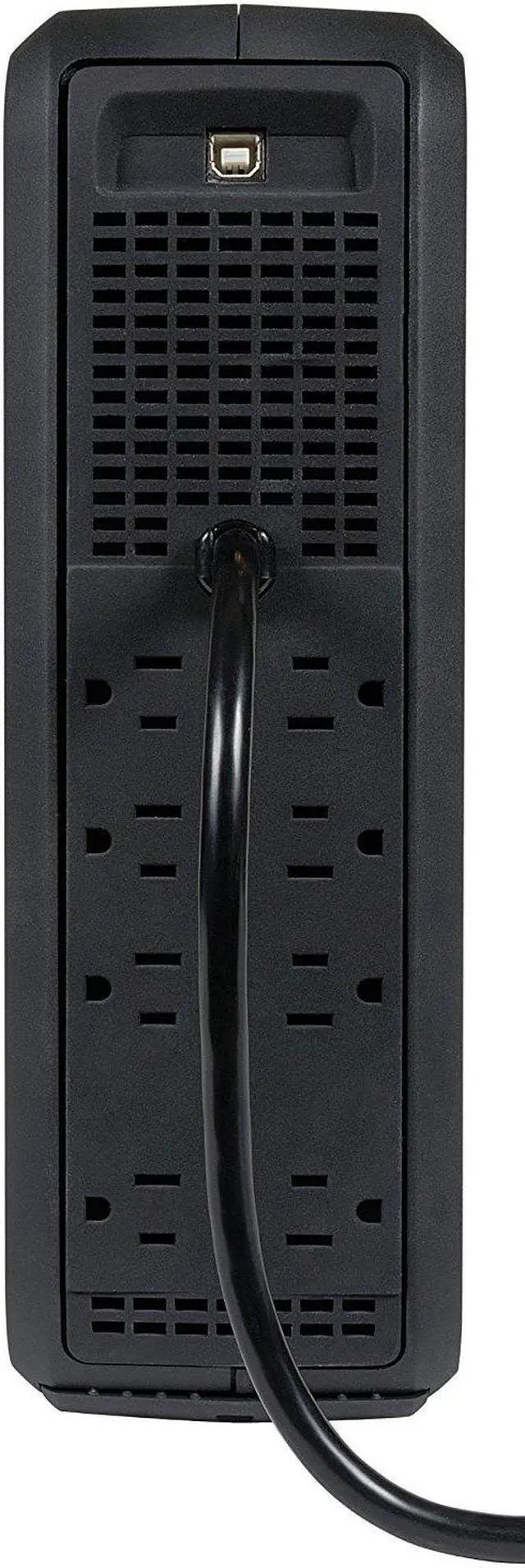 Alt view image 3 of 7 - Tripp Lite OmniSmart OMNI900LCD 900VA 475W Tower UPS Battery Back Up