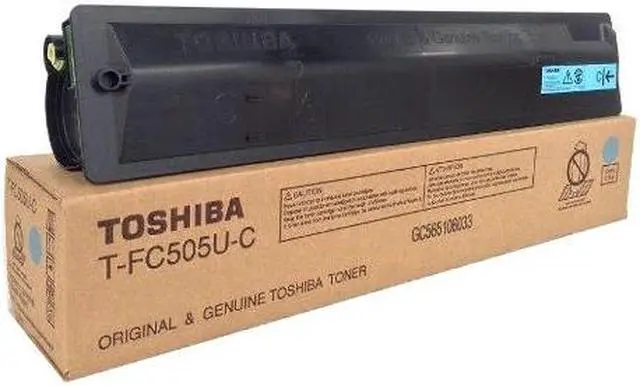 Alt view image 3 of 4 - High Yield Cyan Toner Cartridge for Toshiba T-FC505U-C E STUDIO 2505AC, E STUDIO 3005AC, E STUDIO 3505AC, E STUDIO 4505AC, E STUDIO 5005AC, Genuine Toshiba Brand