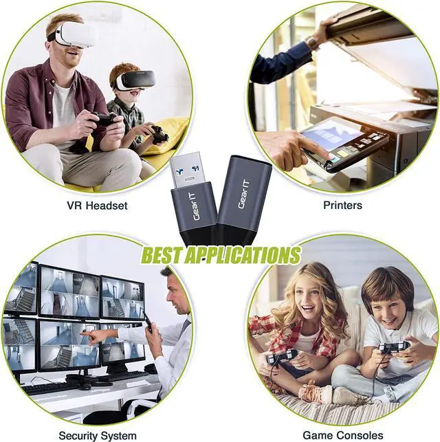 Alt view image 5 of 6 - 50 Feet USB 3.0 SuperSpeed Active Extension Cable with Signal Booster Repeater Cable Type A Male to Female Repeater - Up to 5Gb Transfer Speed (50ft / Black)