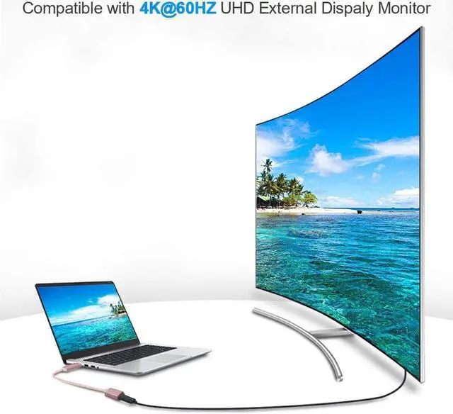 Alt view image 4 of 7 - USB C Extension Cable 10Gbps, CableCreation 3.3ft USB 3.1 Type C Male to Female Extension Cable(3A), Support 4K Video Audio Transfer, Compatible with MacBook Pro, Samsung Note 8 etc, 1M/Rose Gold