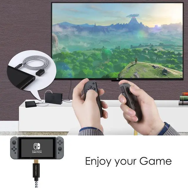 Alt view image 3 of 7 - CableCreation USB C Extension Cable, 1.6ft 10Gbps USB 3.1 Gen 2 Type C Male to Female Extender Cord, Support 4K Video Audio Transfer, Compatible with MacBook Pro, Samsung Note 8, 0.5M/Black and White