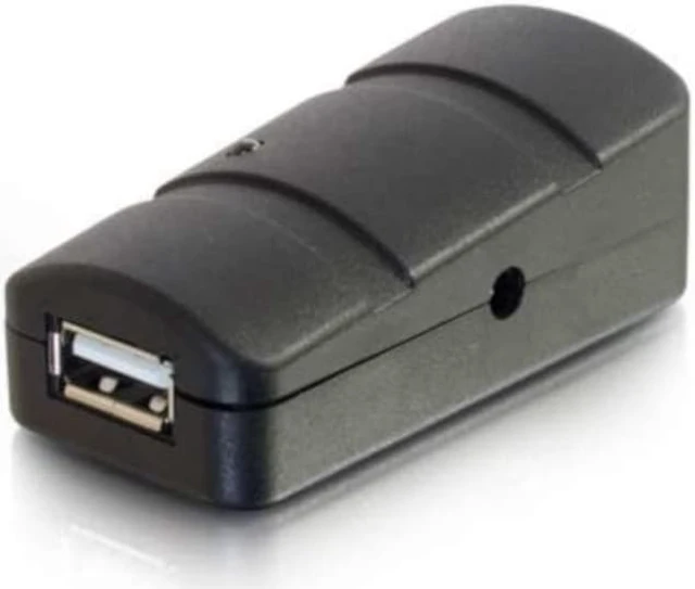 Alt view image 3 of 5 - C2G USB Extender, 1 Port USB 2.0 over Cat5/6, up to 150 Feet (45.72 Meters), Black, Cables to Go 54284
