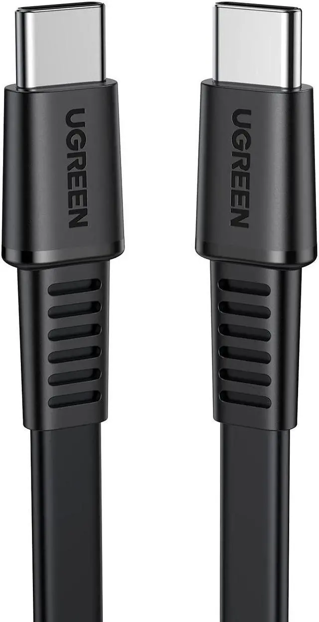 Main image of UGREEN USB C to USB C Cable 60W USB Type C Fast Charging Cord Compatible with Samsung Galaxy S20 S20 Ultra Note 10 Plus A90 Google Pixel 2 3 3a 4 XL iPad Pro 2020 MacBook Pro Air 13" Switch 6ft