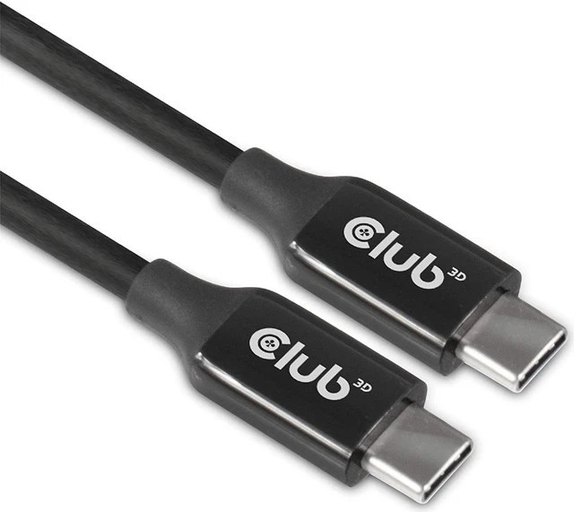 Main image of Club 3D USB Type-C Gen3x2 Bi-Directional Cable for 10Gbps Data 8K60Hz Video 60W PowerDelivery M-M 5m -16.4ft, CAC-1535
