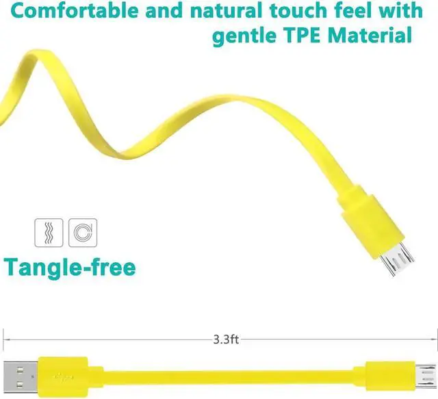 Alt view image 5 of 6 - 2-Pack USB Charger for Logitech UE Boom Bluetooth Speaker,Micro USB Cable Power Charging Cord Replacement for Ultimate Ears Wonderboom/UE Boom 2/Megaboom/Miniboom/Mobileboombox Roll 2 Speaker 3ft