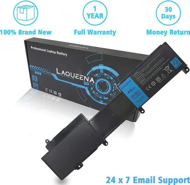 Alt view image 5 of 6 - 2NJNF Laptop Battery Compatible with Dell Inspiron 14z-5423 15z-5523 Ultrabook Series 8JVDG TPMCF T41M0 11.1V 44WH/3700MAH 6-Cell