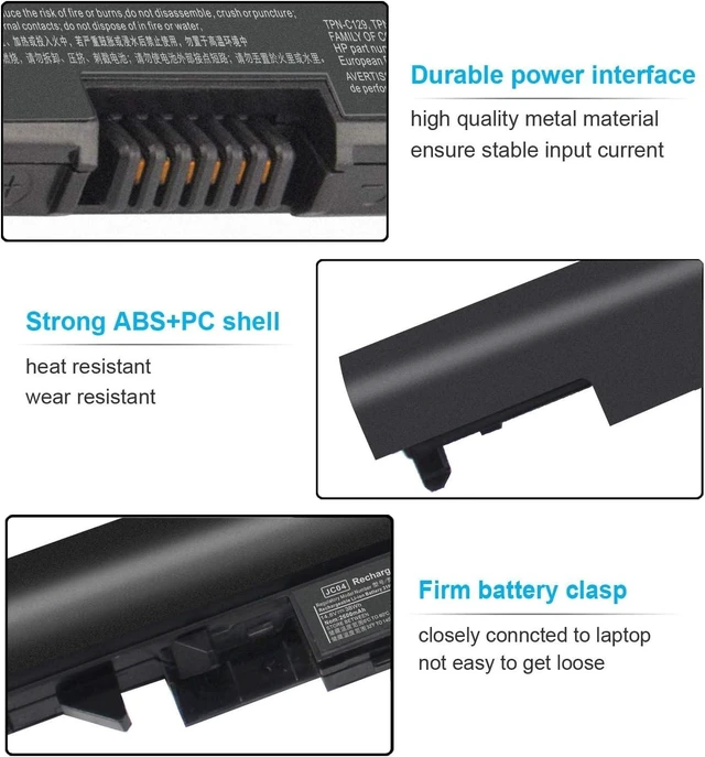 Alt view image 4 of 7 - JC04 JC03 919700-850 919681-421 Battery for HP 15-bs 17-bs 15-bw 15-bs0xx 17-bs0xx 15-bs1xx 15-bs015dx 15-bs013dx 15-bs192od 17-bs011dx 17z-ak000 Series 919701-850 HSTNN-LB7V HSTNN-LB7W HSTNN-DB8E