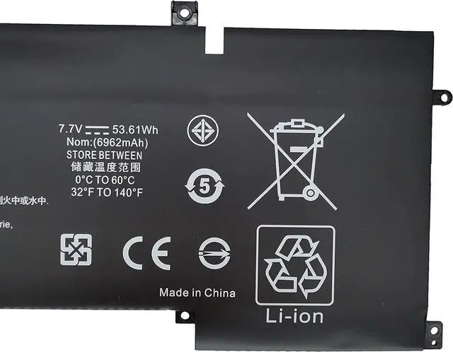 Alt view image 3 of 6 - Fully AB06XL Replacement Laptop Battery Compatible with Hp Envy 13 2017 13-AD019TU AD022TU AD023TU AD024TU AD025TU AD026TU AD027TU TPNI128 Series HSTNN-DB8C 921408-2C1 921438-855