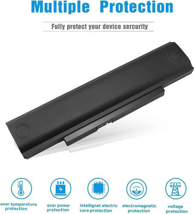 Alt view image 6 of 6 - ActZone 76+ Battery Replacement for Lenovo ThinkPad E550 E555 E560 E565 45N1762 45N1763 3INR19/65-2 45N15E9 45N1758 4X50G53717 45N8961 10.8V 5200mAh