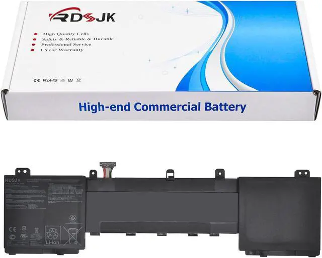 Main image of C42N1728 Laptop Battery for Asus Zenbook Pro 15 U5500 UX550GE UX550GEX UX550GD UX550GDX UX580G UX580GD UX580GDX UX580GE UX580GEX UX550GDX-1C UX550GE-BN025T 0B200-02520100 0B200-02520200 15.4V 71Wh