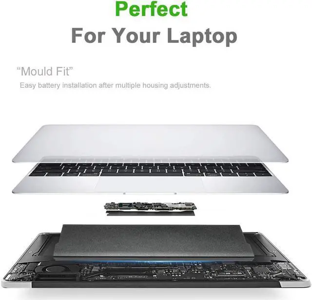 Alt view image 6 of 7 - New 97WH E6420 T54FJ Laptop Battery(9cell) Compatible with Dell Latitude E5420 E5520 E5530 E6520 E6530, fit M5Y0X 2P2MJ 312-1325 312-1165 PRV1Y