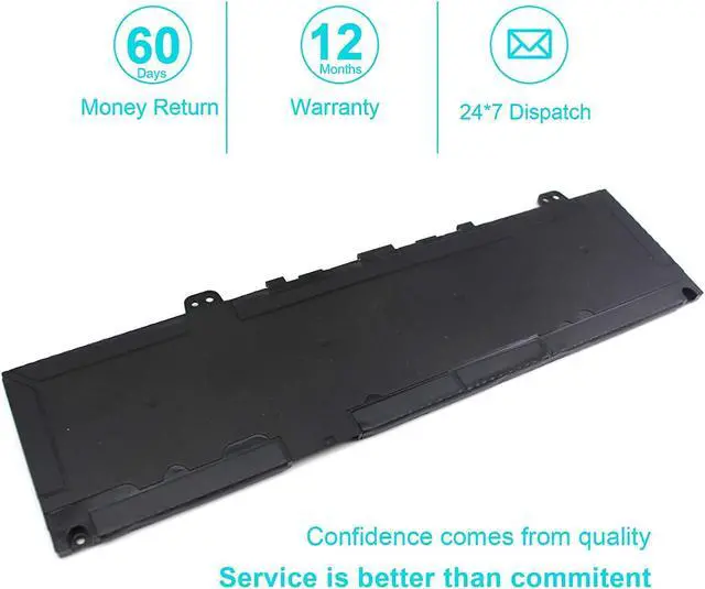 Alt view image 4 of 7 - 38WH 39DY5 F62G0 Battery for Dell Inspiron 13 7000 i7373 7373 7386 2-in-1 7370 7380 5370 P83G P87G P91G P83G001 P83G002 P87G001 Vostro 13 5370 039DY5 0F62G0 RPJC3 0RPJC3 F62GO -12 Month Warranty 11.4V