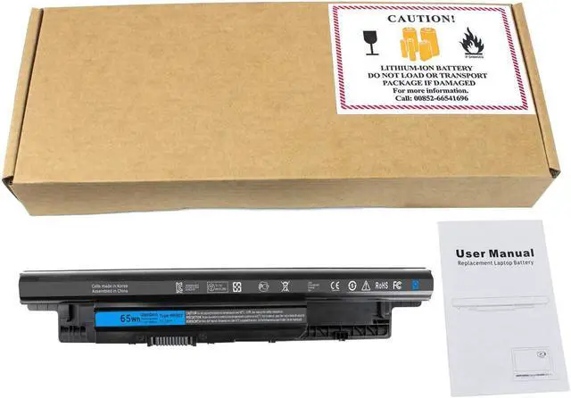 Alt view image 7 of 7 - 65WH Laptop Battery Compatible with Dell MR90Y Inspiron 17 5000 Series, 15-3521 15-3537 15-3543 15r-5521 15r-5537, 17-3737 17r-5737 17r-5727 14r-3437,Latitude14 3000 3540 Series XCMRD P40F