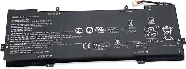 Main image of HCSK KB06XL Replacement Laptop Battery for Hp Spectre X360 15-BL002XX 15-Bl012DX 15-BL000NA 15-BL000NL Z6K96EA Z6K97EA Z6K99EA Z6L00EA Z6L01EA Z6L02EA 902499-855 902401-2C1 HSTNN-DB7R TPN-Q179