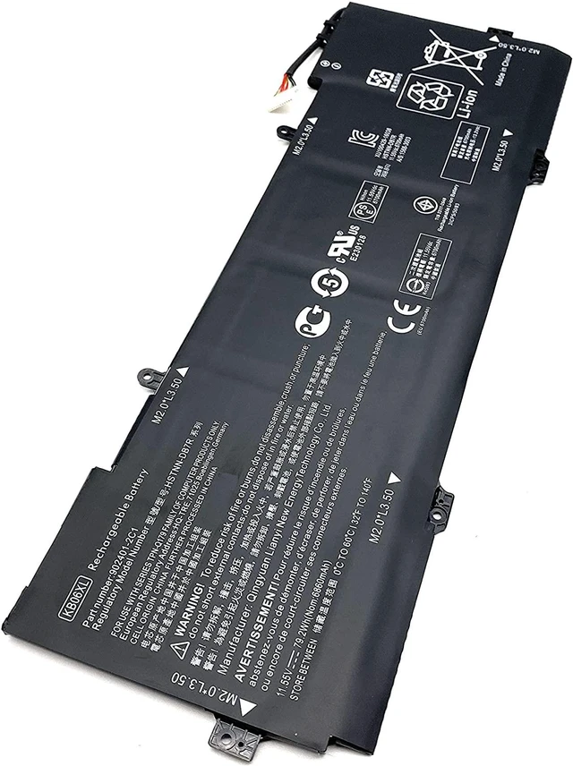 Alt view image 2 of 7 - HCSK KB06XL Replacement Laptop Battery for Hp Spectre X360 15-BL002XX 15-Bl012DX 15-BL000NA 15-BL000NL Z6K96EA Z6K97EA Z6K99EA Z6L00EA Z6L01EA Z6L02EA 902499-855 902401-2C1 HSTNN-DB7R TPN-Q179
