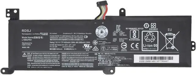 Alt view image 2 of 3 - L16M2PB1 L16L2PB2 L16L2PB3 L16C2PB2 L16M2PB2 L16S2PB2 Laptop Battery for Lenovo Ideapad 320-14AST 320-14IAP 320-14IKB 320-15ABR 320-15AST 320-17AST 320-17ABR 320-17IKB 7.4V 30Wh