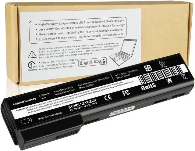 Main image of Futurebatt Laptop Battery for HP EliteBook 8460P 8460W 8470P 8560P 8570P; HP ProBook 6360B 6460B 6465B 6470B 6560B 6565B 6570B Notebook, P/N CC06 QK642AA 628666-001 630919-421 HSTNN-F08C HSTNN-OB2G