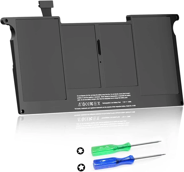 Main image of A1406 A1465 Battery, Puredick Replacement Battery for MacBook Air 11 inch A1465 (2012-2015 Version) and A1370 (Mid 2011 Version) - High-Performance and Longevity