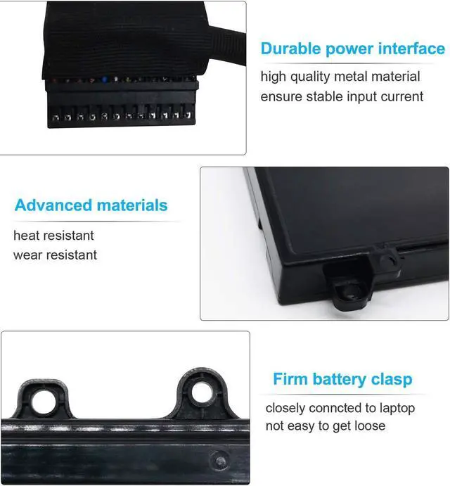 Alt view image 5 of 7 - 9NJM1 0546FF 0HF250 44T2R HF250 MG2YH New 14.4V 99Wh Laptop Notebook Battery Compatible with DELL Alienware 17 R4 ALW17C-D2738 ALW17C-D1738 ALW17C-D2758 ALW17C-D2748