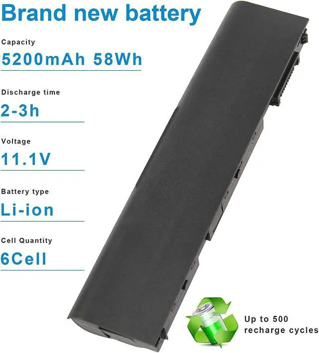 Alt view image 4 of 7 - Fancy Buying Laptop Battery for Dell Latitude E6420 E6520 E6530 E5420 E5520 E5430 E5530 2P2MJ T54FJ 12-1325 312-1165 M5Y0X PRV1Y E6420 8858X, Welcome to consult