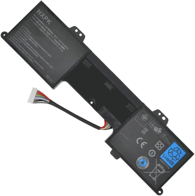Alt view image 2 of 3 - HXPK WW12P Laptop Battery for Dell Inspiron Duo 1090 Tablet PC Series Notebook 9YXN1 TR2F1 14.8V 29Wh