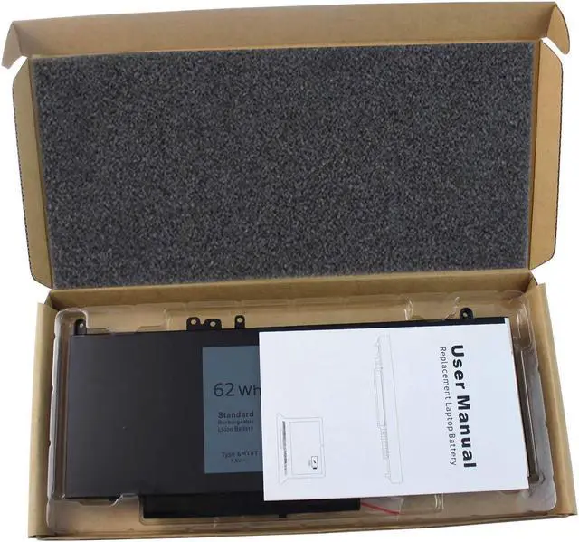 Alt view image 7 of 7 - Emanjor 7.6V 62Wh 6MT4T Battery Compatible with Dell Latitude E5470 E5570 Precision 3510 Series 7V69Y TXF9M 79VRK 07V69Y 079VRK 0TXF9M 0HK6DV